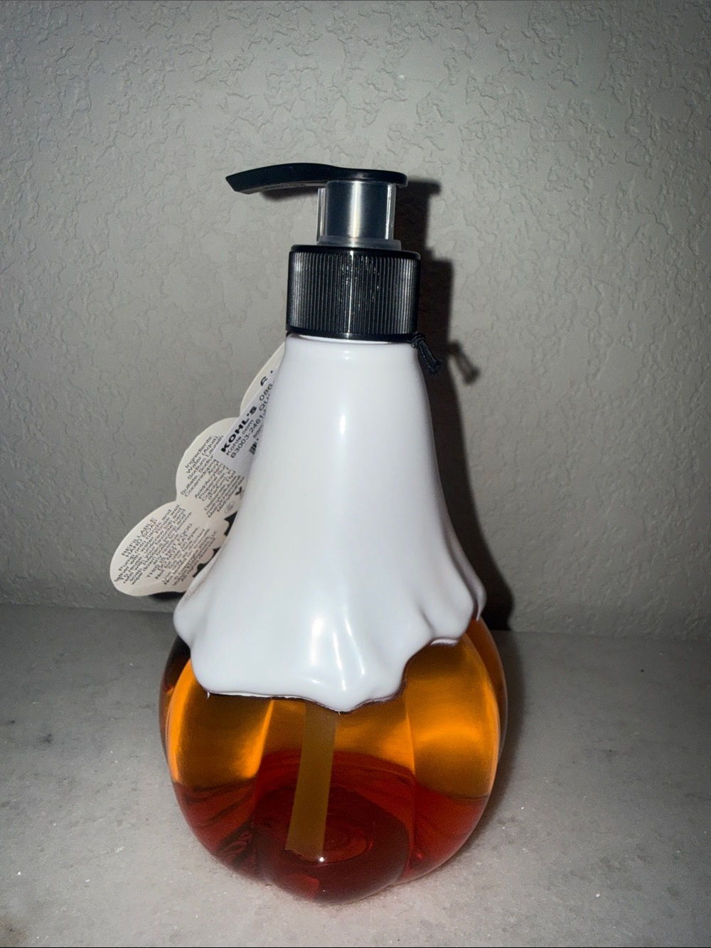 Orange Pumpkin Jack-O'-Lantern & Ghost Scented Hand Soap w/Pump-NWT🍁🎃 - Picture 3 of 3